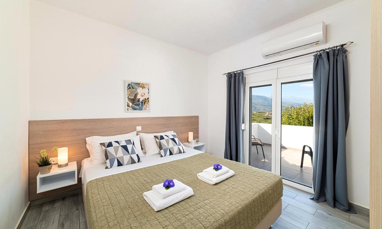 Cretan Sunset Villa Heated Pool Dhrámia エクステリア 写真